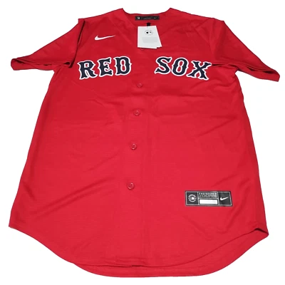 Boston Red Sox Authentic Red Replica Jersey Rafael Devers Men's Small NWT - Image 1 of 4