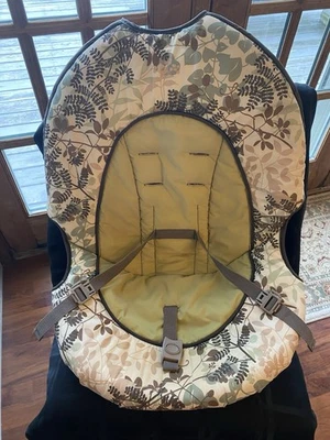 Difícil de Encontrar Cubierta de Asiento de Tela Floral Columpio Bebé Tapa Abierta Graco De Colección Repuesto Foto 1 de 4