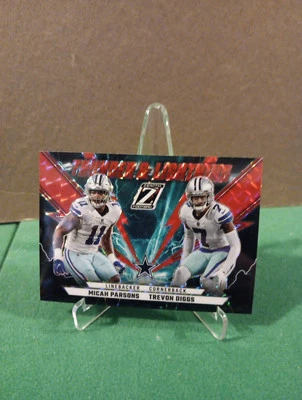 2022 Zenith Thunder & Lightning #TL-MT Micah Parsons/Trevon Diggs - Image 1 of 2