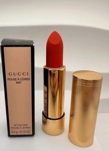 Gucci Rouge À Lèvres Matte Lip Colour~501 Constance Vermillon Red -Authentic - Picture 1 of 5