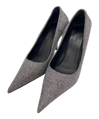 Zapatos de salón BALENCIAGA/ (Balenciaga) plateados talla: 35 Foto 1 de 4