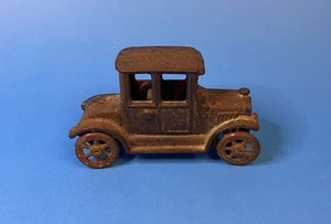 1920’s ARCADE CAST IRON FORD MODEL T COUPE-VG- 4 INCH ORIGINAL VINTAGE TOY - Picture 1 of 4