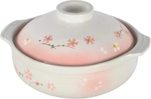 Pearl Metal L-1972 Donabe Tontopf 6 Größen Sakura Biyori Gasherd nur Japan - Bild 1 von 6