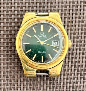 Omega Geneve Cal 684 Green Dial Automatik Damenuhr 566.0067 - Bild 1 von 7