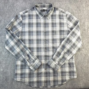 John Varvatos Hemd Large Langarm Knopfleiste mehrfarbig kariert Baumwolle Logo - Bild 1 von 8