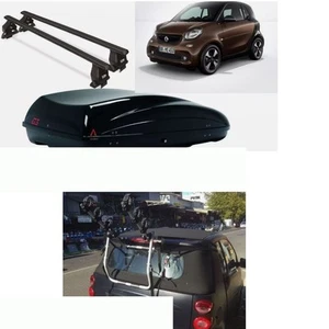 Box Portapacchi G3 Helios 400 + Barre Portatutto Smart For Two 2017 + portabici - Imagen 1 de 24