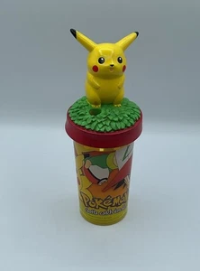 Rare Pokemon Pikachu Jazwares Tumbler Sip Cup Vintage 1999 No Straw - Picture 1 of 4