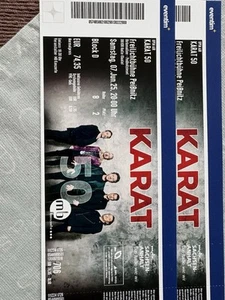 2 Karat Konzertkarten - Bild 1 von 2