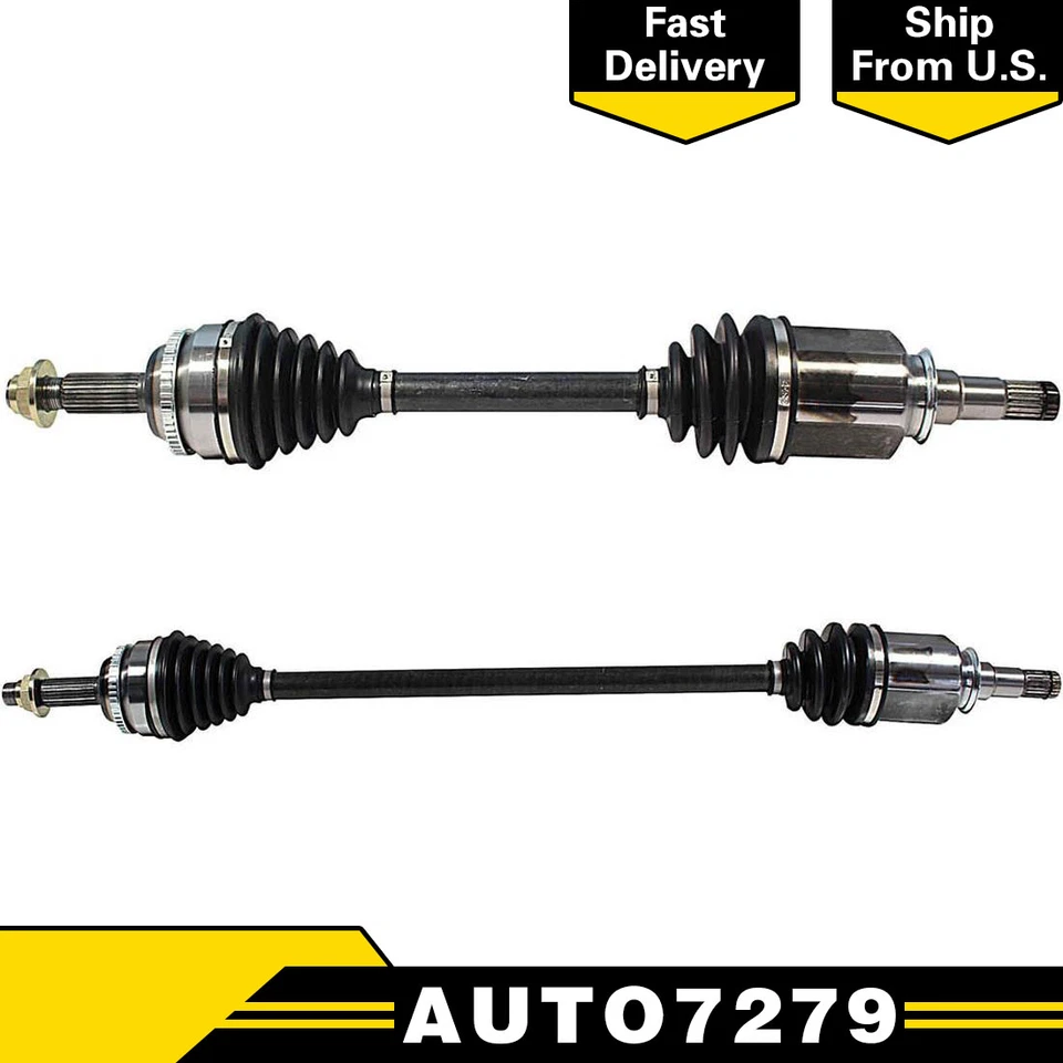 Пара передних валов оси CV для механической коробки передач TOYOTA COROLLA 03-08 FWD - Изображение 1 из 4