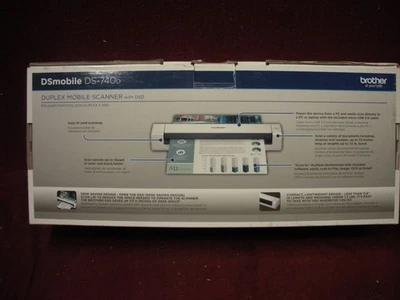 Brother DSMobile DS-740d Portable Desktop Color Document scanner    FRT PAID - Image 1 of 4