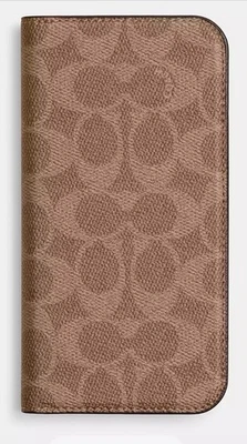 iPhone 16 Pro Folio холщовый с логотипом - Изображение 1 из 4