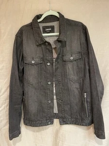 Zanerobe Gang Were Wolves... Grande Denim Gris Hombres - Imagen 1 de 8