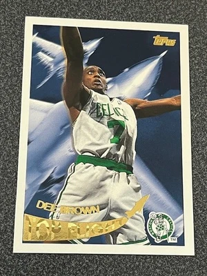 Dee Brown 1995-96 Topps Top Flight #TF15 Boston Celtics Foto 1 de 2