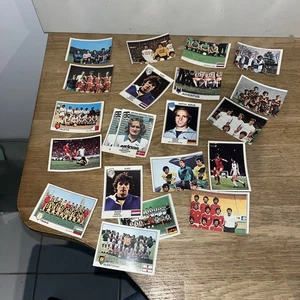 Lot De 20 Vignettes Autocollantes De Foot Panini Euro Football 79 - Picture 1 of 2