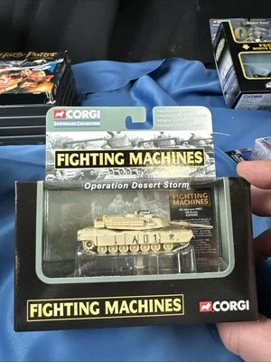 Corgi CS90109 - ~1:100 M1 Abrams Tank - Desert Camouflage New Fighting Machines - Image 1 of 3