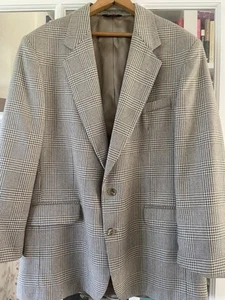 Orvis Blazer Jacket Mens 42L Gray Made In USA - Picture 1 of 10