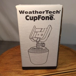 NIB NEW Weather Tech CupFone - Universal Car Phone Holder For Cup Holder Black - Photo 1 sur 5