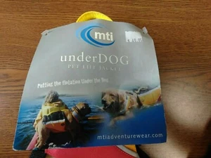 Mti Underdog pet Life Jacket NEW with Tags X-small - Picture 1 of 7