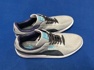 Men's athletic shoes (Puma G. Vilas) eco ortholite comfort, silver, Size 14 - Picture 1 of 8