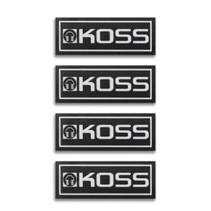 Koss Speaker or Headphone Logo Badge Emblem 40mm(1.57")X15mm(0.59") - Picture 1 of 12