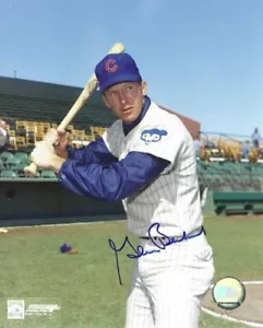 Signed 8x10 GLENN BECKERT Chicago Cubs Autographed photo - COA - Picture 1 of 1