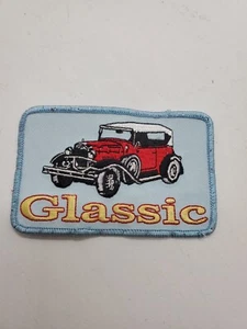 Toppa auto vintage vetro 4""×2,5"" usata in buone condizioni spedizione gratuita - Foto 1 di 4