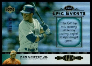 2006 Upper Deck Epic Events Ken Griffey Jr. /675 Seattle Mariners #EE78 - Picture 1 of 2