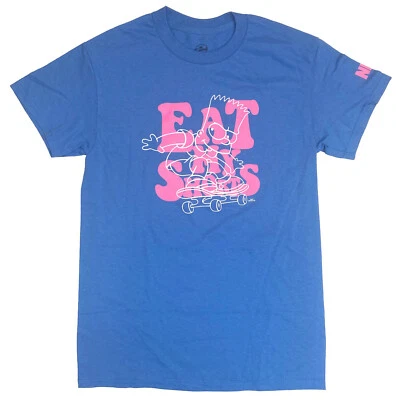 Nueva camiseta azul para hombre Neff Simpsons Bart Eat My Shorts Foto 1 de 3