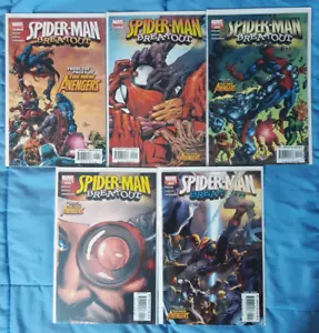 Spider-Man Breakout (2005) 1,2,3,4,5 NM Complete Series Set - Picture 1 of 6