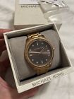 Michael Kors Mk3227 Diamond Accented Women's Watch New With Tags
