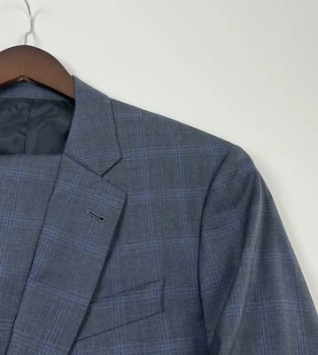 Traje Armani Collezioni Línea G Cuadros Dos Botones Talla 44 R VENTA AL POR MENOR $1,695 #938 Foto 1 de 4