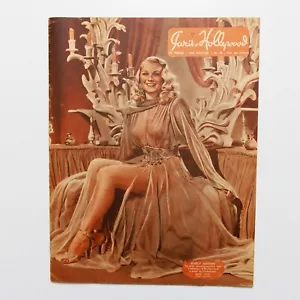 Paris Hollywood French Magazine #16 Adele Jergens Virginia Mayo Faith Domergue - Foto 1 di 4