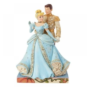Enesco Disney Jim Shore Cinderella & Prince Cenerentola e il Principe 6015016 - Foto 1 di 4