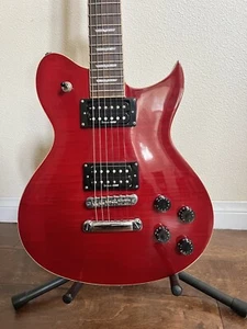 Washburn Win Dxl Apple Red Guitar - Picture 1 of 9