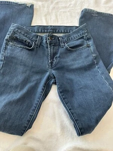 Ralph Lauren Black Label Jeans Blue Denim Womens Size 27 Boot Cut - Picture 1 of 11