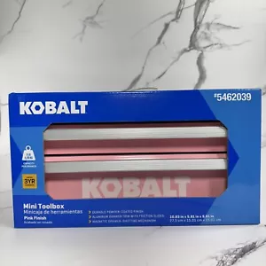 Kobalt Mini 2 Drawer Tool Box - Pink *New in Box* Viral Make-up storage TikTok - Picture 1 of 5