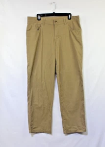 COLUMBIA- MEN'S 34 X 30 - TAN COTTON BLEND CHINO PANTS - Picture 1 of 12