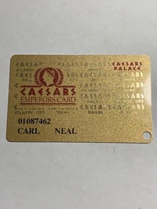 Caesars Palace Casino Slot Card Las Vegas Nevada Vintage - Picture 1 of 2