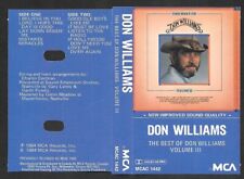 DON WILLIAMS  :  BEST OF , VOLUME III , CASSETTE , 1984 , ( MCA , CANADA )
