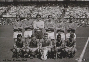 FOOTBALL CP EQUIPE DE SAINT ETIENNE 1968 - Picture 1 of 1