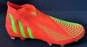 Adidas Predator Edge+ FG Soccer Cleats Orange Green Men Size 12 New Rare GW1039 - Picture 1 of 5