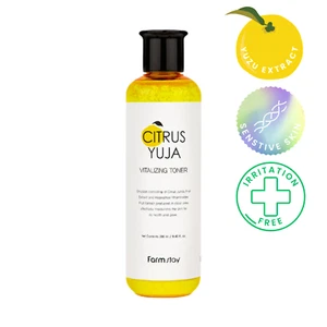 Korean Citrus Yuzu Vitamin C Vitalizing Toner – Brightening Face Care - Picture 1 of 8