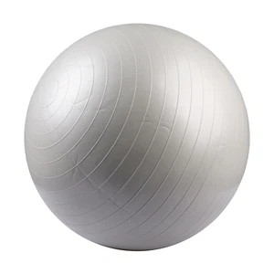 65cm Grey Gym Medicine Ball Health Rehab Exercise Physiotherapy Balance Yoga - Picture 1 of 3