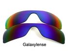 Objectifs de remplacement Galaxy pour 2 paires Oakley Batwolf noir et vert polarisé