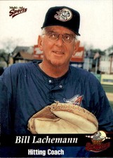 1999 Erie Seawolves Multi-Ad #25 Bill Lachemann Hitting Coach Baseball Card