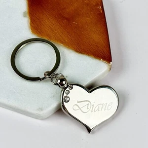 Personalisierter Damen-Schlüsselanhänger Name-Eileen/Elaine/Eleanor/Elizabeth/F/Fiona/G - Bild 1 von 7