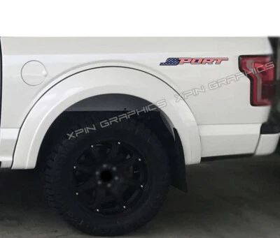 2 Sport 4X4 Decals Fits Ford F150 F250 F350 Super Duty Truck Sticker Decal USA - Image 1 of 2