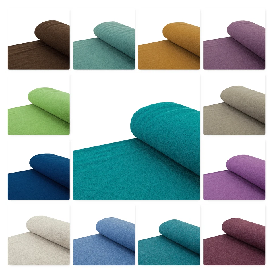 Walkstoff Walkloden 100 % Schurwolle Mantelstoff - Meterware ab 25 x 140 cm - Bild 1 von 1