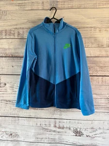 Nike, Age 13 Years, Youth, Zip-Up Jacket, Blue Sportswear - Picture 1 of 15