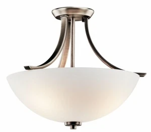 Kichler Lighting 42563BPT Granby - 3 Light Semi-Flush Mount - With Transitional